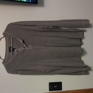 Lucky brand men's long sleeve Henley